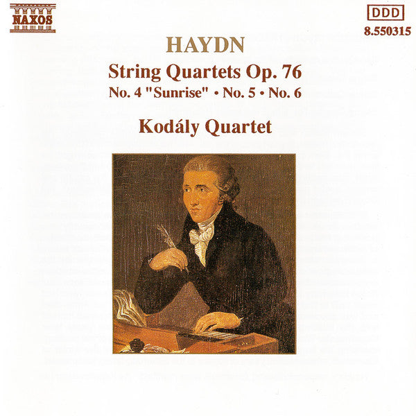 Quatuors à cordes opus 76, N°4 " Lever de soleil ", N°5 et N°6 - Front Cover