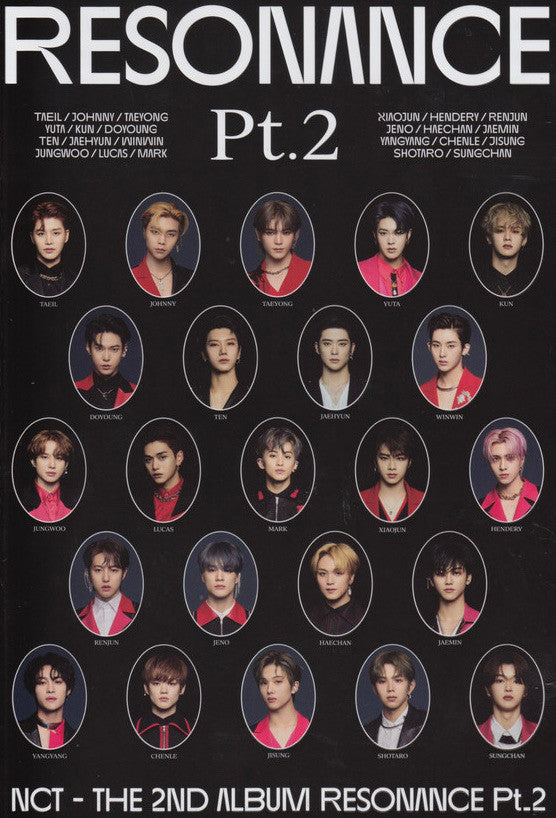 NCT The 2nd Album Resonance Part 2 Arrival Version - Front Cover