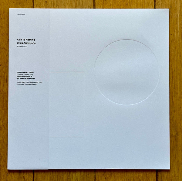 As If To Nothing - Front Cover