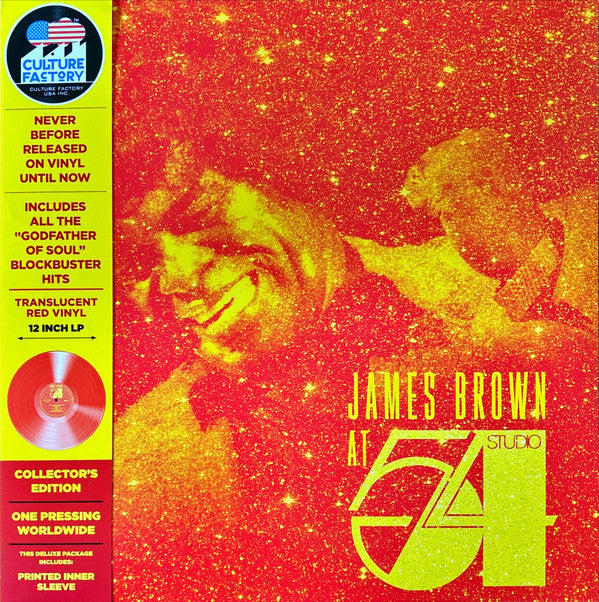 At Club 54 Vinyle Rouge Transparent - Front Cover