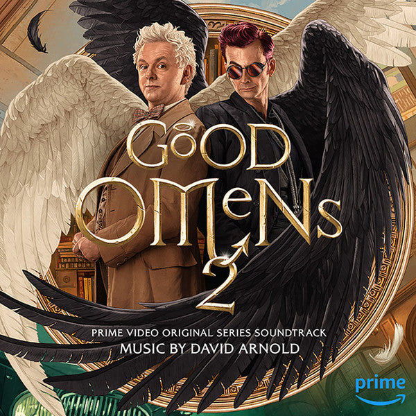 Good Omens 2 Vinyle Vert et Blanc - Front Cover
