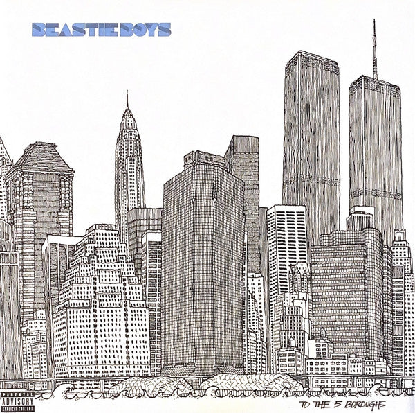To The 5 Boroughs Édition Limitée Vinyle Bleu - Front Cover
