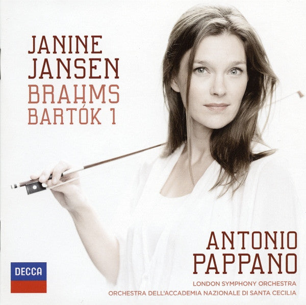 Brahms Bartok - Front Cover