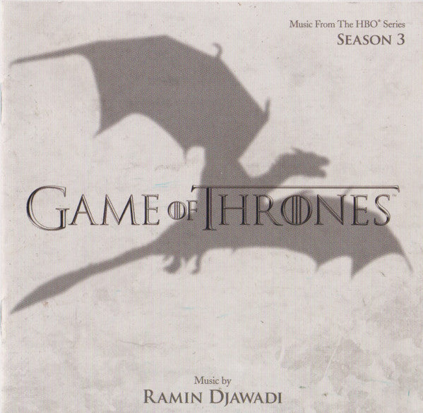 Game of thrones season three - Front Cover