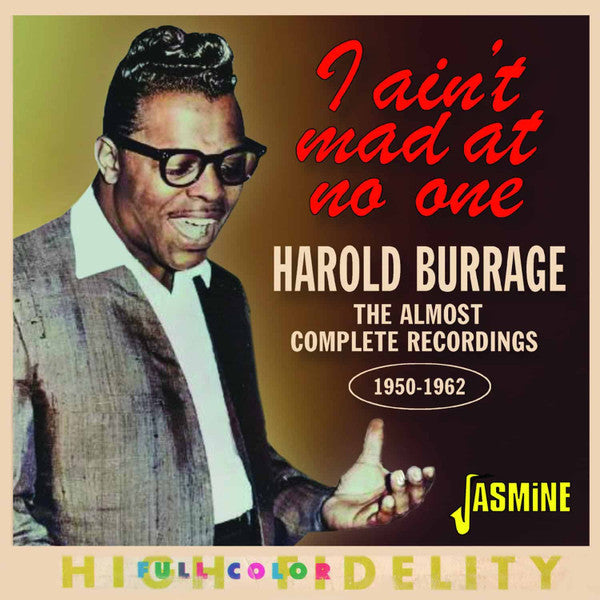I Ain't Mad At No One - The Almost Complete Recordings 1950-1962 - Front Cover