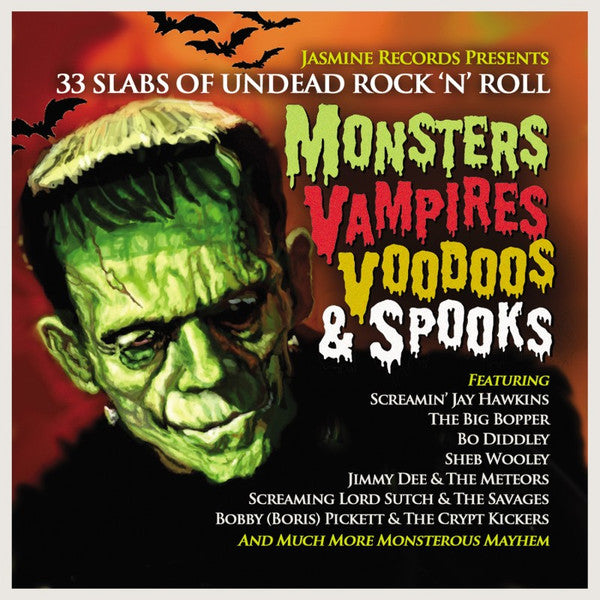 Monsters, Vampires, Voodoos and Spooks - Front Cover