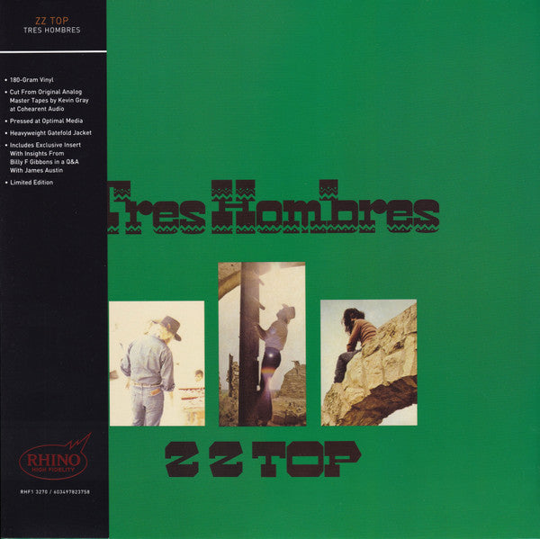 Tres Hombres (SYEOR) - Front Cover