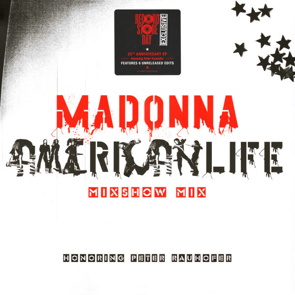 American Life Mixshow Mix (In Memory Of Peter Rauhofer) - Front Cover