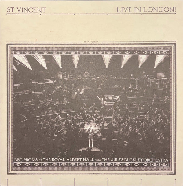 Live In London! - Front Cover