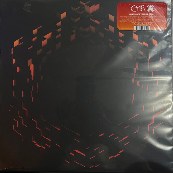 Minecraft Volume Beta - Vinyle Splatter Rouge, Orange & Jaune - Front Cover