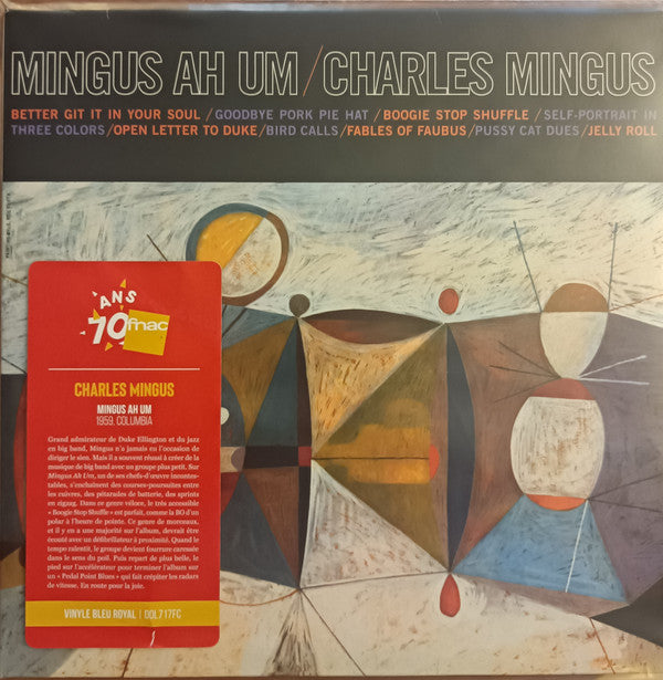 Mingus Ah Um Édition Limitée Vinyle Bleu - Front Cover