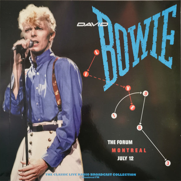 Live At The Forum Montreal 1983 Vinyle Vert et Noir - Front Cover