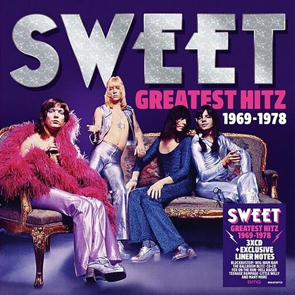 Greatest Hitz! The Best of Sweet 1969-1978 - Front Cover