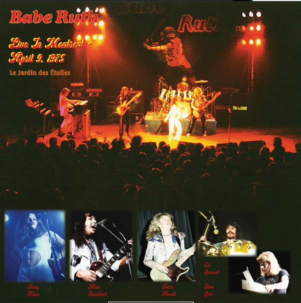 Live In Montreal April 9, 1975 - Front Cover