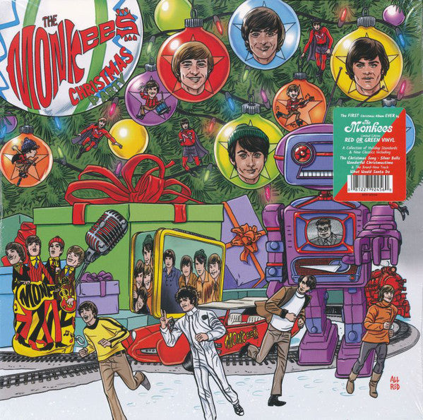 The Monkees Christmas Party Édition Limitée Vinyle Rouge - Front Cover