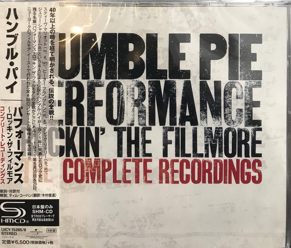 Performance rockin the fillmore the complete recordings/shm - Front Cover