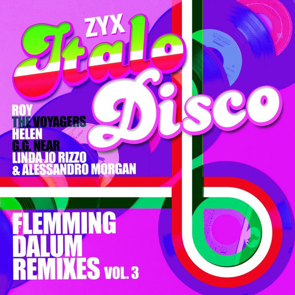 ZYX Italo Disco: Flemming Dalum Remixes Vol. 3 - Front Cover