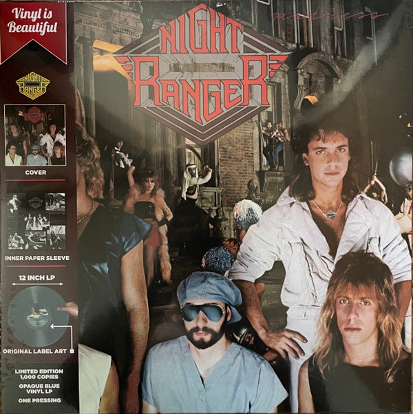 Midnight Madness Edition Limitée Vinyle Blanc Transparent - Front Cover