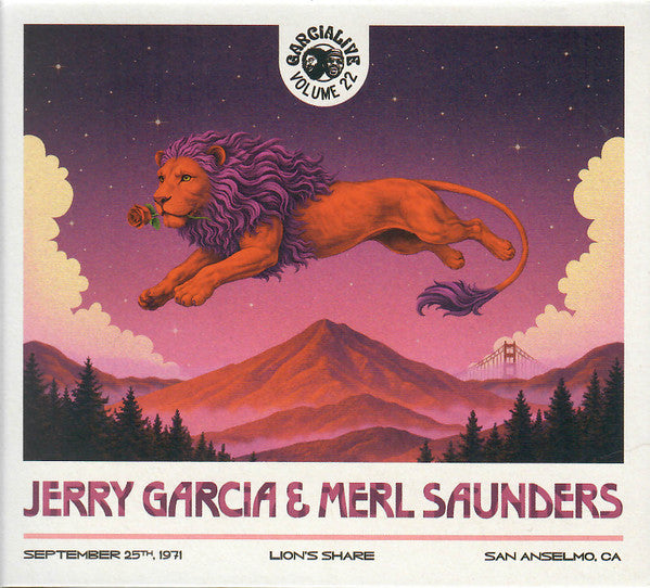 Garcia : Live, Volume 22 - September 25th, 1971 - Front Cover