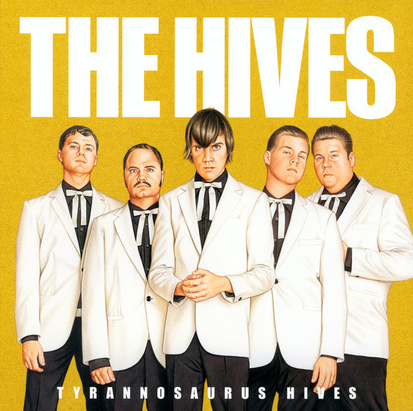 Tyrannosaurus Hives Édition Limitée Vinyle Blanc et Or - Front Cover
