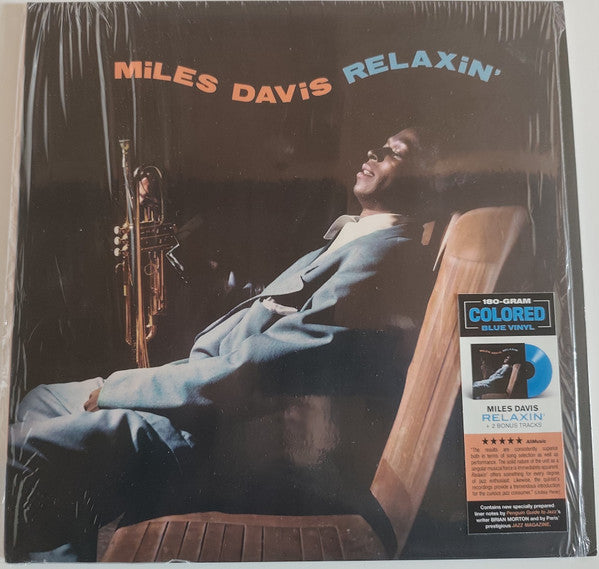 Relaxin' Vinyle Bleu - Front Cover