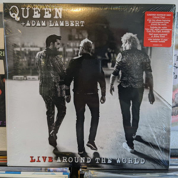 Live Around The World Édition Limitée Vinyle Rouge - Front Cover