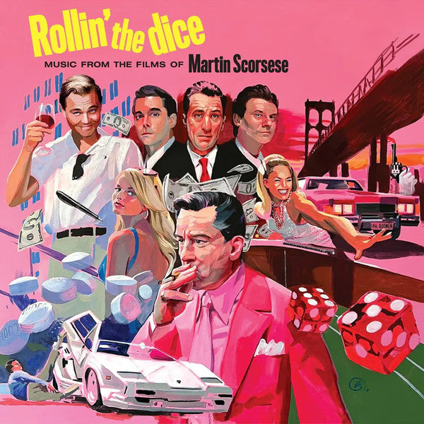 Rollin' The Dice : Music From The Films Of Scorsese Édition Limitée Vinyle Vert - Front Cover