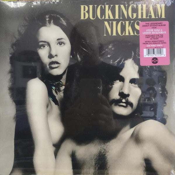 Buckingham / Nicks Vinyle Rose - Front Cover