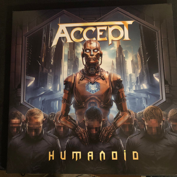 Humanoid Vinyle Bleu - Front Cover