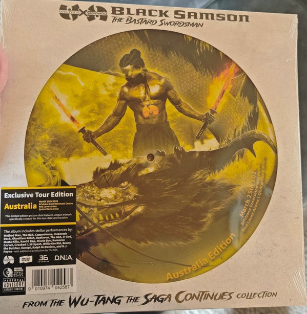 Black Samson : The Bastard Swordsman Australia Exclusive Picture Disc - Front Cover
