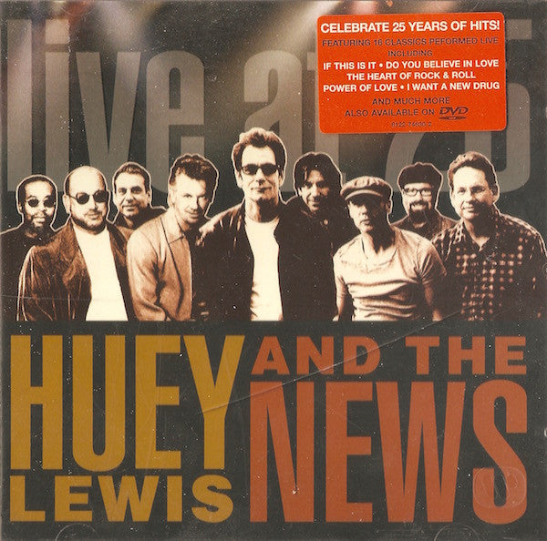 Live at 25 - Front Cover