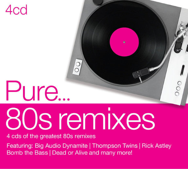 Pure 80s Remixes - Front Cover