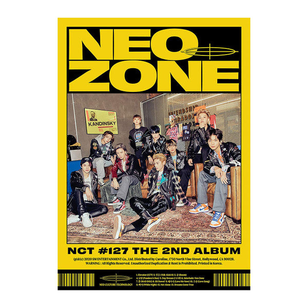 The 2nd Album 'NCT #127 Neo Zone' - Front Cover