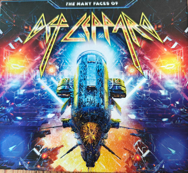 The Many Faces Of Def Leppard - Front Cover