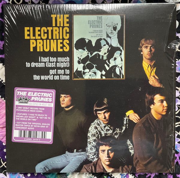 The Electric Prunes Vinyle Violet - Front Cover