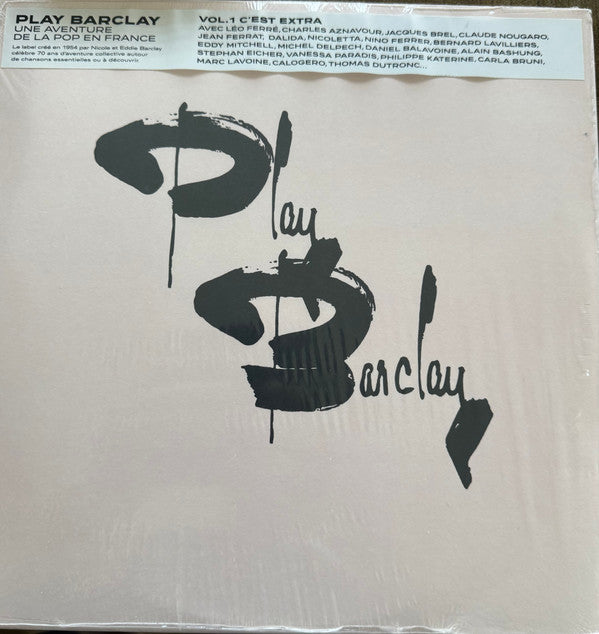 Play Barclay - C'est Extra - Vol.1 - Front Cover
