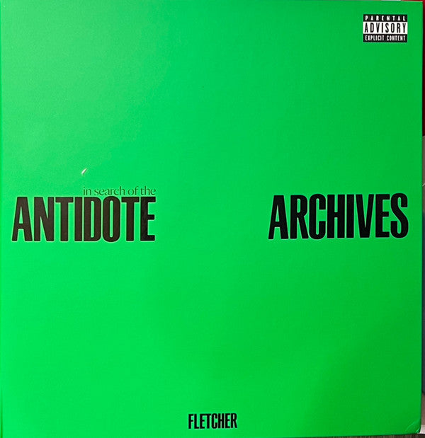 In Search Of The Antidote - Front Cover