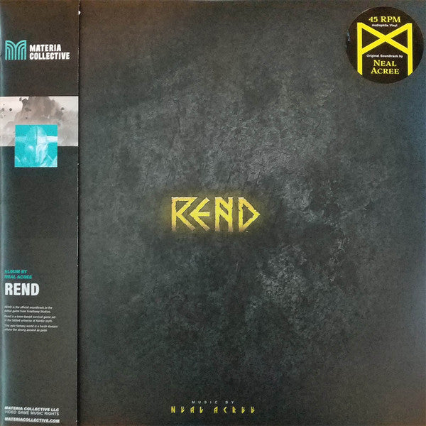 Rend Vinyle Bleu - Front Cover