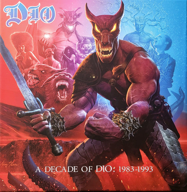 A Decade Of Dio : 1983-1993 Vinyle Coloré Coffret - Front Cover