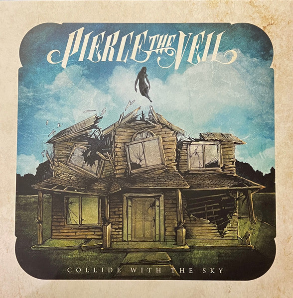 Collide With The Sky Vinyle Bleu - Front Cover