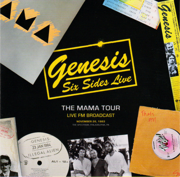 Six Sides Live / Volume III The Complete Mama Tour 1983 Broadcast - Front Cover
