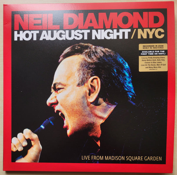 Hot August Night Live from Madison Square Garden - Front Cover