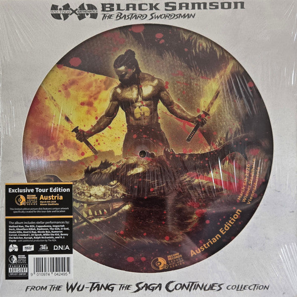 Black Samson : The Bastard Swordsman Vienna Exclusive Picture Disc - Front Cover