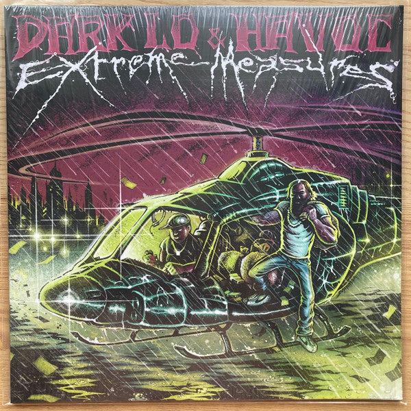 Extreme Measures/Magenta & Green Swirl Vinyl - Front Cover