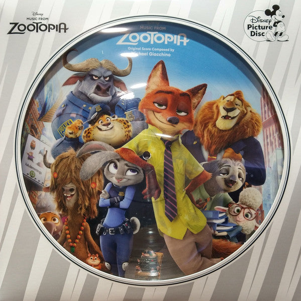 Music From Zootopia - Front Cover