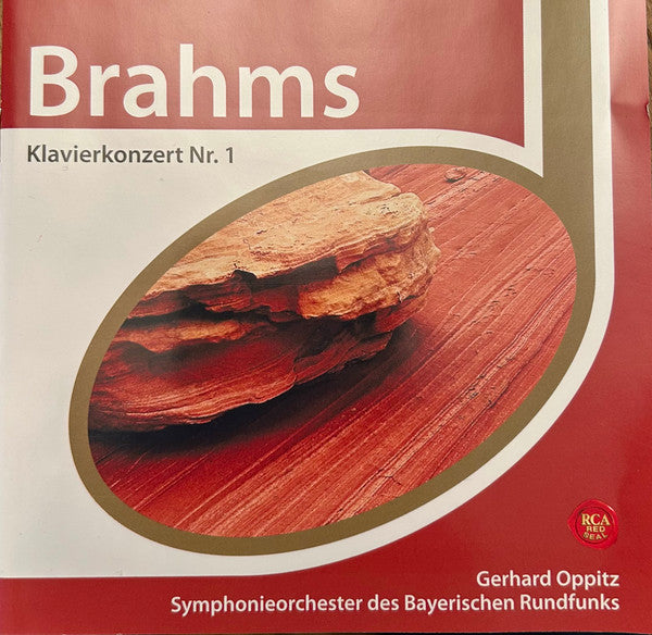 Brahms: Klavierkonzert Nr. 1 - Front Cover