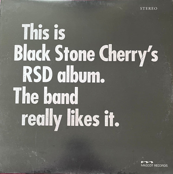 This Is Black Stone Cherry - Front Cover
