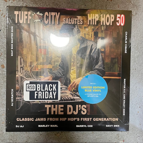 Tuff City Salutes Hip Hop 50 : The Dj Jams Vinyle Coloré - Front Cover