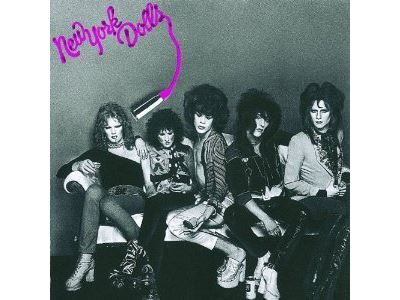 NEW YORK DOLLS  / CLEAR RED VINYL - Front Cover