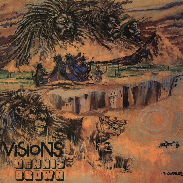 Visions of Dennis Brown - Front Cover